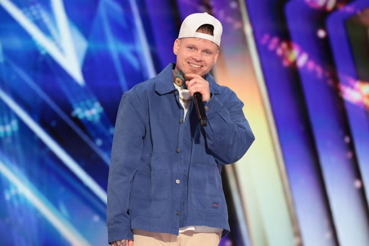 Luke Taleno on 'America's Got Talent' 2025