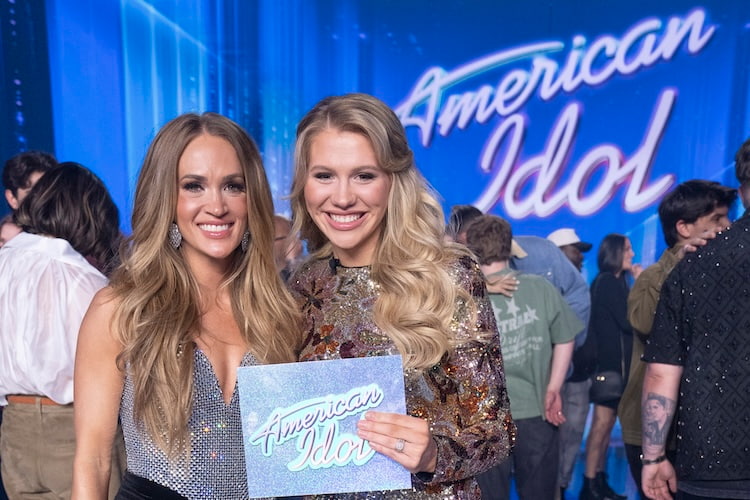 Carrie Underwood and Hannah Harper on 'American Idol' 2026