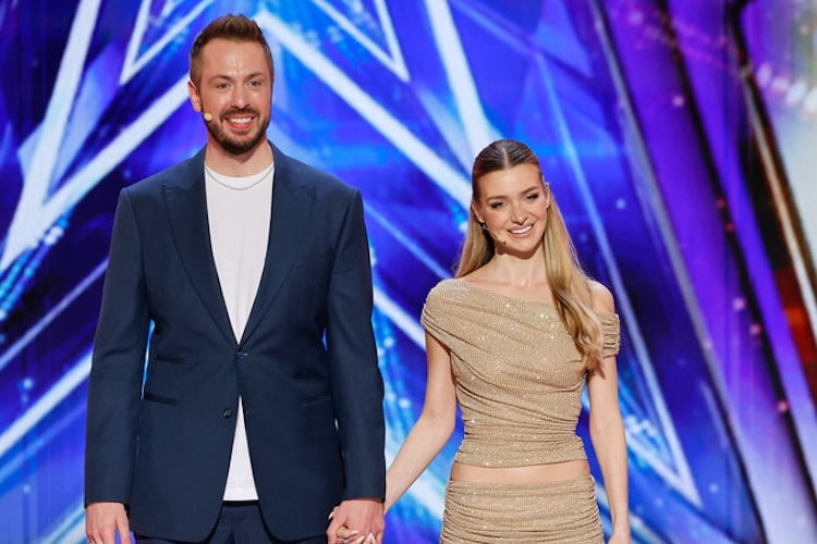 James & Marina on 'America's Got Talent' 2026