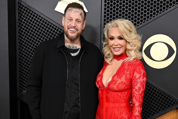 Jelly Roll and Bunnie Xo at the 68th Annual Grammy Awards