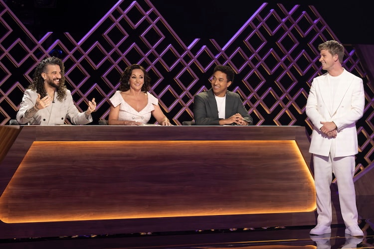Shirley Ballas, Mark Ballas and Brandon Armstrong on DWTS The Next Pro
