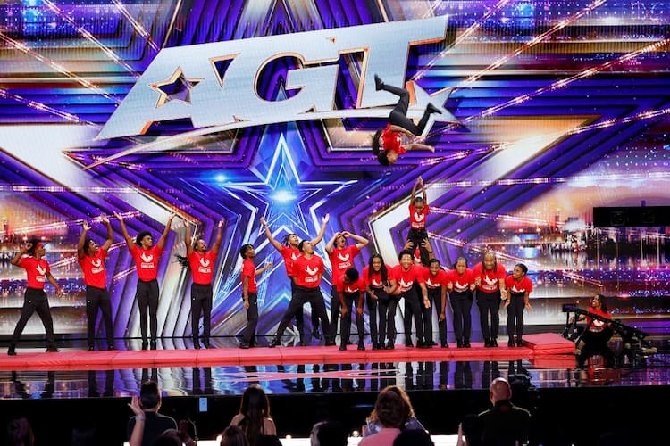 Jesse White Tumbling team auditions for 'America's Got Talent'