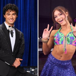 Ezra Frech and Hailey Bills for 'Dancing With the stars' 2026