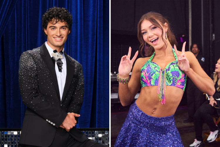Ezra Frech and Hailey Bills for 'Dancing With the stars' 2026