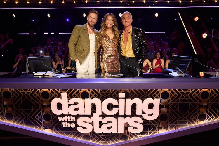 Bruno Tonioli, Derek Hough, and Carrie Ann Inaba for 'Dancing With the Stars' 2026