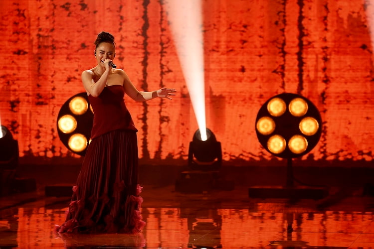 Jessica Sanchez in the 2026 'America's Got Talent' finale