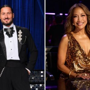 Val Chmerkovskiy and Carrie Ann Inaba for 'Dancing With the Stars'